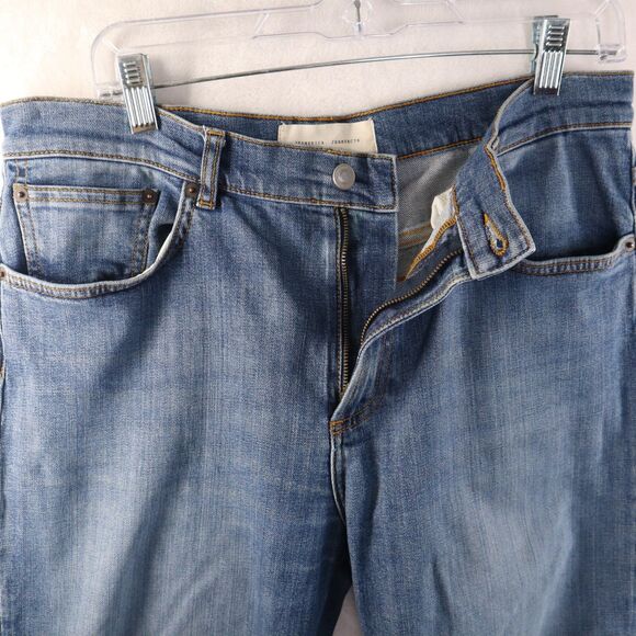 JEANERICA Autobahn AW003 Mid Vintage Men's Jeans Straight Relaxed Fit 33Wx34L - Picture 3 of 12